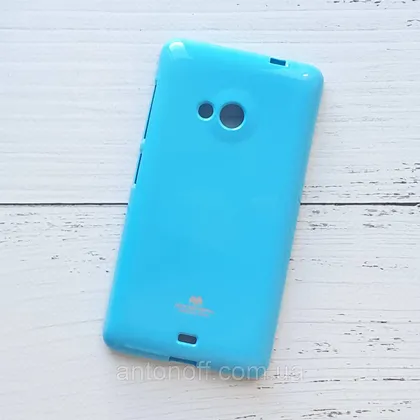 фото, Чохол Nokia Microsoft Lumia 535 для телефона силіконовий Синій