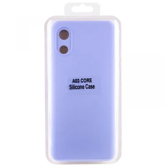 Чехол Silicone Cover Lakshmi Full Camera (A) для Samsung Galaxy A03 Core Де купити
