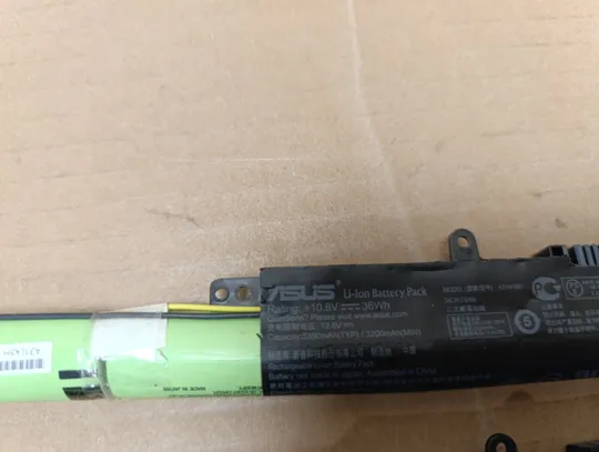 Купити Оригінал АКБ Акумуляторна батарея живлення battery Оригінальна батарея A31N1519 A31N1601 10.8V 33wh для ASUS X540SA X540SC X540LA X540LJ X540YA R540SX541U, X541S, X541SA, X541SC, X541UV