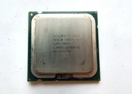 Процесор 2х ядра Core2 Duo E4600 SLA94 2.40GHz/2M/800MHz LGA775 65W Вживане Ціна