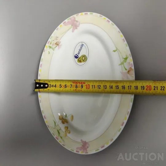 Блюдо овальне 26 см з удароміцної склокераміки Продаж