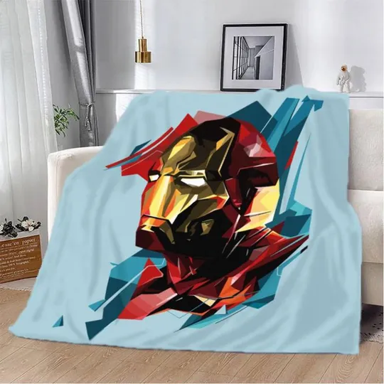 Плед 3D Железный человек 20222443_B 12241 135х160 см Ціна