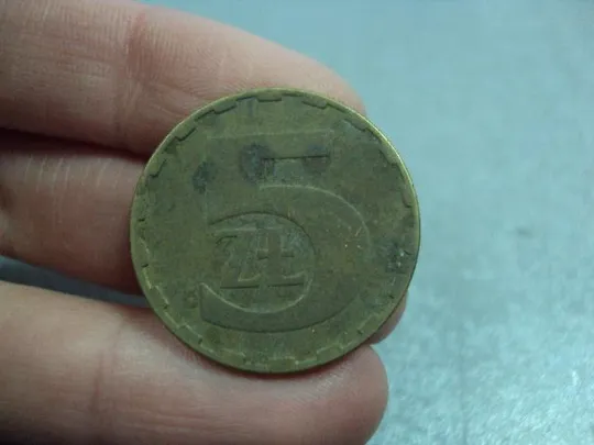 Купити монета польша 5 злотых 1986 №9746