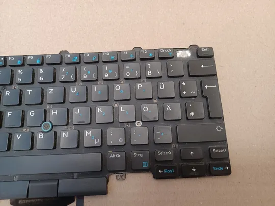 Купити номер1065-8 Keyboard клавіатура ДОНОР  для  Dell  Latitude E7470 7470 E7450 7450 E5450 E5470 E5490 E7470 E7450  оригінал