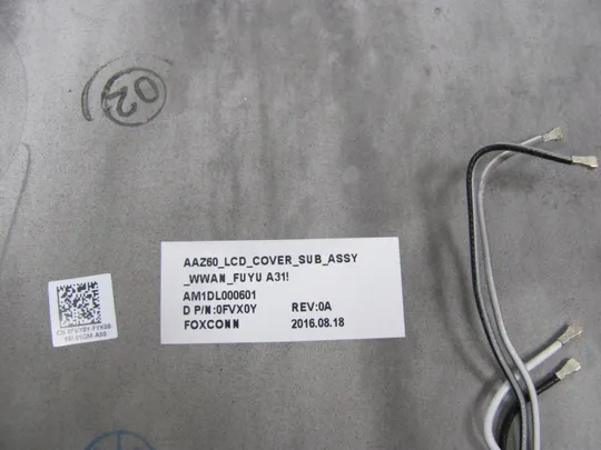 596-21  кришка матриці 0FVX0Y AM1DL000601 для Dell Latitude E7470 7470 оригінал в Україні