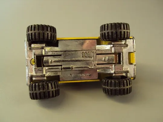 машинка pick up 4x4 желтый размер 7 х 3,5 см №10859 Де купити