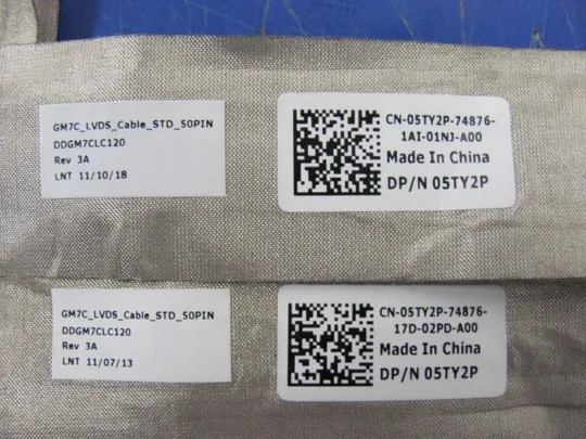 №267-15 шлейф 05TY2P DDGM7CLC120 для DELL XPS L701, L701X, L702, L702X оригінал З аукціону