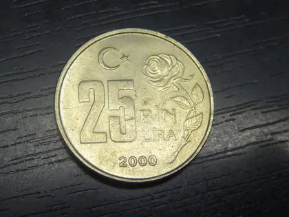 фото, 25000 лір Туреччина 2000
