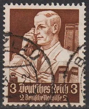 фото, 1934 - Рейх - Професії - Бізнесмен 3 Mi.556 _2,0 €