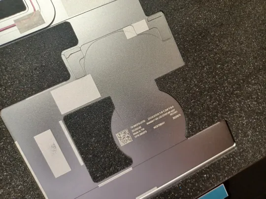 номер1056-2 кришка матриці 0MC6T9 з петлями для Dell  XPS17 XPS 17 9700 Precision 5750 Кришка дисплея Тильна кришка Корпус матриці Верхня кришка matrix cover Top Case LCD Cover Rear Lid Back Cover Housing Cabinet оригінал в Україні