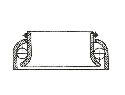 Купити Подшипник 66409 Д (bearing 7409BL ) радиально-упорный однорядный шариковый ГПЗ-8 ГОСТ 831-75 *