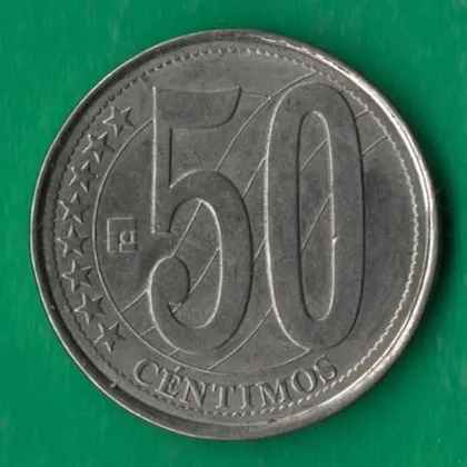 фото, 50 сентимо 2007 року Венесуела [МШ]