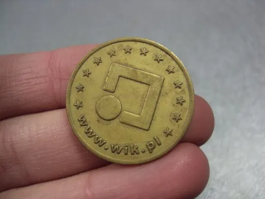 монета жетон www.wik.pl орел №8303 З аукціону