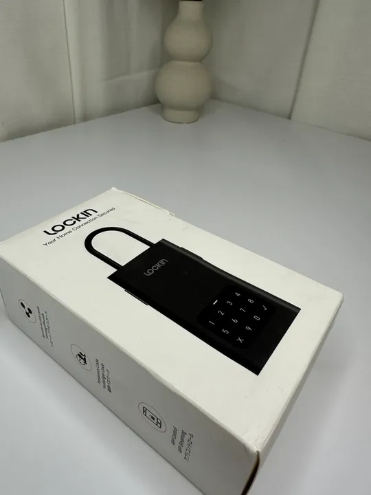 Портативний настінний дверний підвісний замок Smart Lock Box L1 Lockin L1 Smart Lockbox, 30 груп паролів, розблокування Bluetooth і PIN-коду(21) Ціна