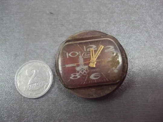 часы наручные механизм циферблат олимпиада clometta №342 Ціна