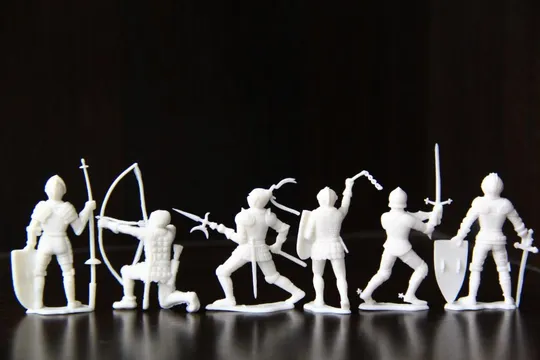 рыцари 50-52мм MPC США  6 фигурок Де купити