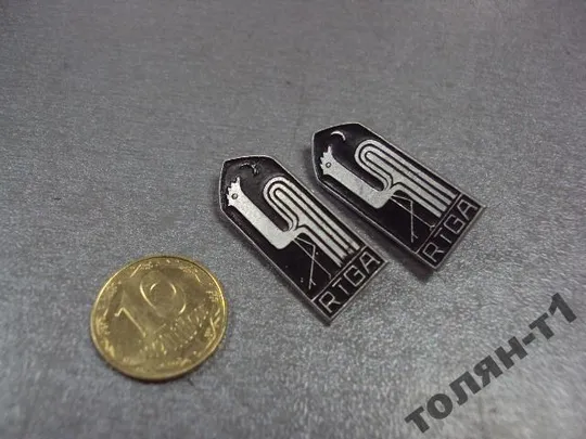 знак рига флюгер петух лот 2 шт №9420 Ціна