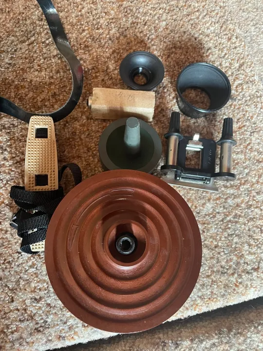 Комплект обладнання для проявки фото СРСР - збільшувач, глянцеватель… Де купити