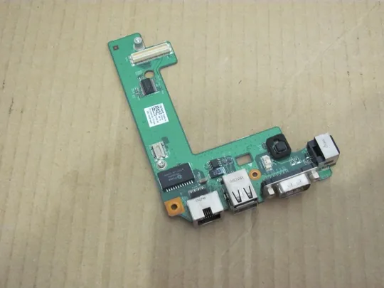 номер0324-39 плата роз&#039;єм VGA usb LAN кнопка вкл 0JGK40 для DELL E5510 оригінал Ціна