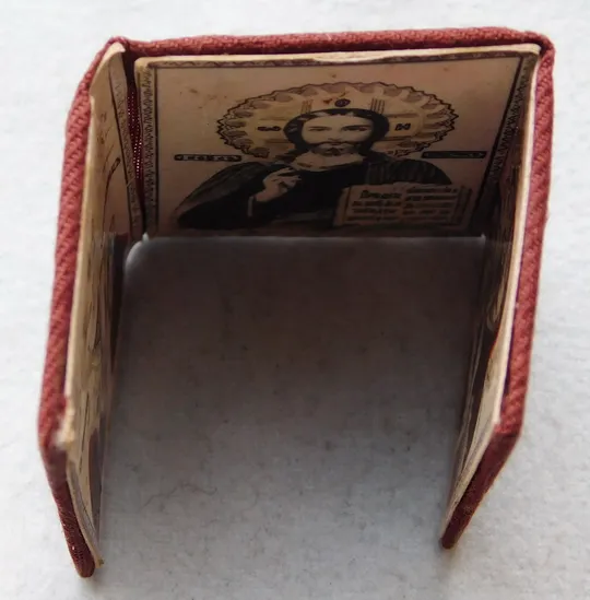 Ікона - Складень, тройничок - Спас, Троєручиця, Миколай Чудотворець - hand made Продаж