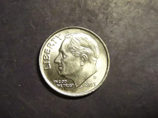 10 центів 2013 D США Ціна