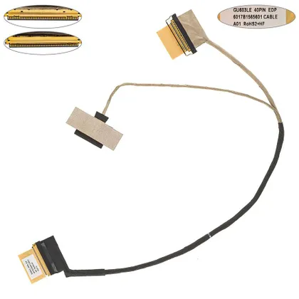 фото, Шлейф матриці для ноутбука Asus (GU603LE, GU603) 40 0.5 (6017B1565601)