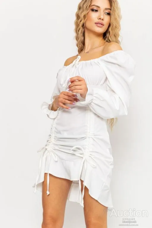 Платье, цвет молочный, 176R1038 З аукціону