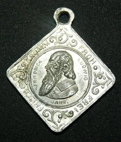 фото, Германия.Старый жетон - год 1891 - Фридрих Людвиг Ян
