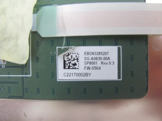 номер0225-6 тачпад,сенсорна панель,touchpad  EBD63285207 EAD65880501 для LG Gram 17 17Z90P оригінал Де купити