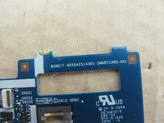 52-15 Плата Smart Card Reader 6050A2514301 для HP FOLIO 9470m 9480m  оригінал Продаж