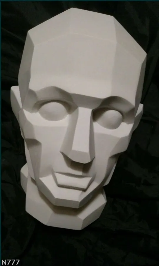 Обрубовочна голова гіпсова З аукціону