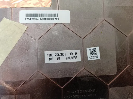 номер1064-44 кришка матриці 13NJ-2DA0E01 071CJ1 для DELL LATITUDE 14 5420 5424 RUGGED Кришка дисплея Тильна кришка Корпус матриці Верхня кришка matrix cover Top Case LCD Cover Rear Lid Back Cover Housing Cabinet оригінал Торговий майданчик