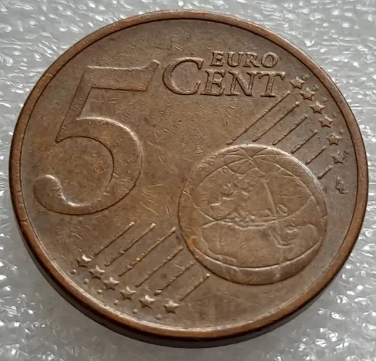 (2507) 5 євроцентів 2002 Австрія - гарні викрошки на аверсі (5 евроцентов 2002 Австрия) Недорого
