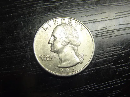 25 центів 1994 D США Ціна