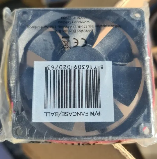 Корпусний вентилятор Gembird FANCASE/BALL Ціна