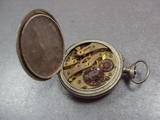 Карманные часы Servo длина 6,5 см, диаметр 5 см не на ходу №11933 Інтернет-аукціон