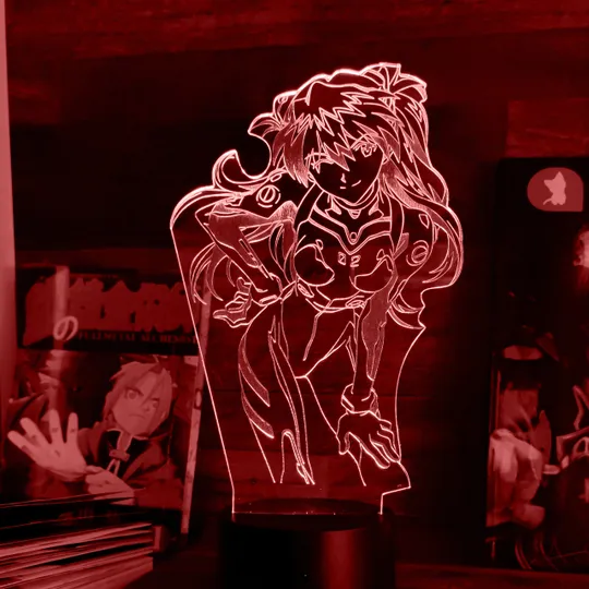 Акриловий світильник-нічник Аска Ленглі Сорью червоний tty-n001565 Ціна