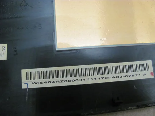 номер0204-26 Кришка панель палмрест тачпад 604RZ06003 для ACER 4752 4752G оригінал З аукціону