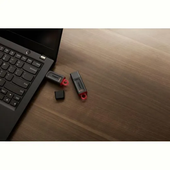 Флеш-накопитель USB3.2 64GB Kingston DataTraveler Exodia Black/Teal (DTX/64GB) Недорого