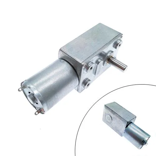 Мотор редуктор червячный JGY-370 100 об/мин 6В Ціна