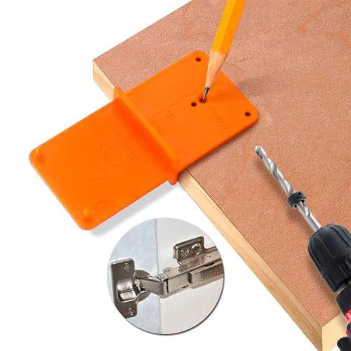 Шаблон разметочный для установки мебельных петель 35 и 40мм, двухсторонний З аукціону