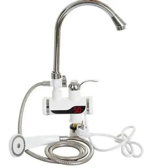 Мини бойлер водонагреватель душ с боковым подключение Water Heater MP 5208 Продаж