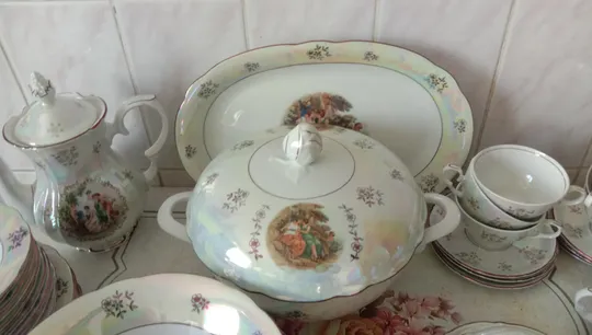 набір посуду &quot;MADONNA&quot; Німеччина 46 предметів ДДР Ціна