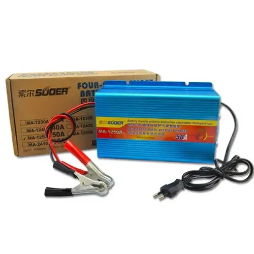 Зарядний пристрій для акумулятора MA-1250A 12V CHARGER Ціна