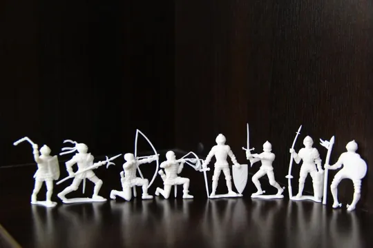 рыцари 50-52мм MPC США  8 фигурок Ціна