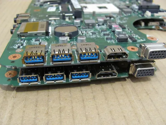 358-2 материнська плата DA0FH6MB6E0 РОБОЧА для FUJITSU A532 AH532 оригінал Продаж