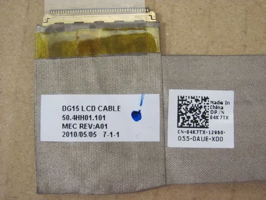 355-7 шлейф 50.4HH01.101 04K7TX для DELL N5010 M5010 Оригінал Де купити