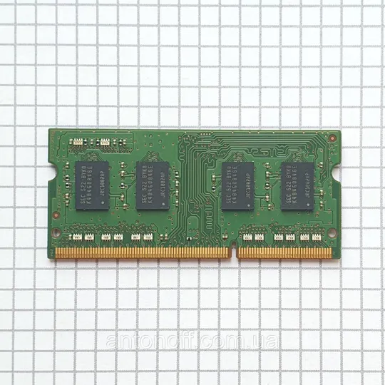 Купити Модуль пам&#039;яті Samsung 4GB 1Rx8 PC3L-12800S (DDR3L) M471B5173EB0-YK0 для ноутбука