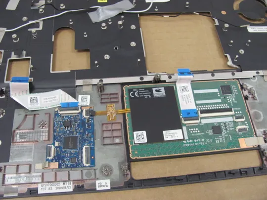 861-17 Кришка панель палмрест тачпад 0KMPN3 AP2V7000502 для  Dell Precision 7550 7560 оригінал в Україні