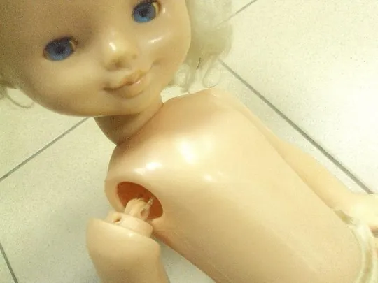 кукла Лиля Ворошиловград (Луганск) пластик 57 см ссср №701 Продаж